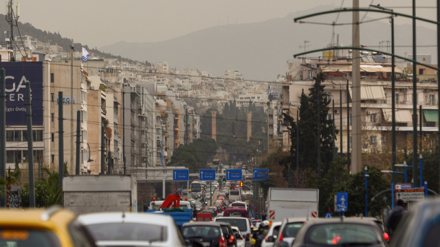 Live χάρτης με την μεταφορά αφρικανικής σκόνης