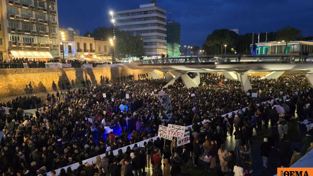 Τέσσερις συγκεντρώσεις στην Κύπρο για την τραγωδία των Τεμπών