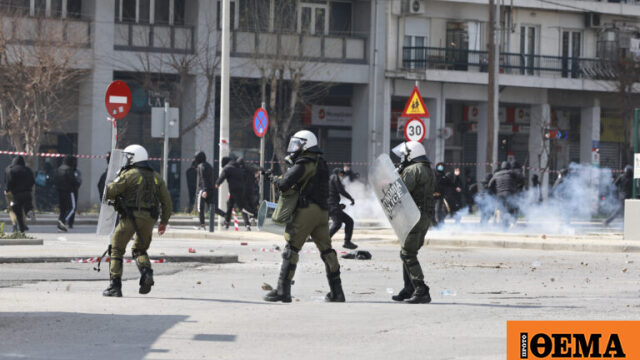 13χρονος στη Θεσσαλονίκη συνελήφθη με μολότοφ μετά τα επεισόδια στην πορεία για τα Τέμπη