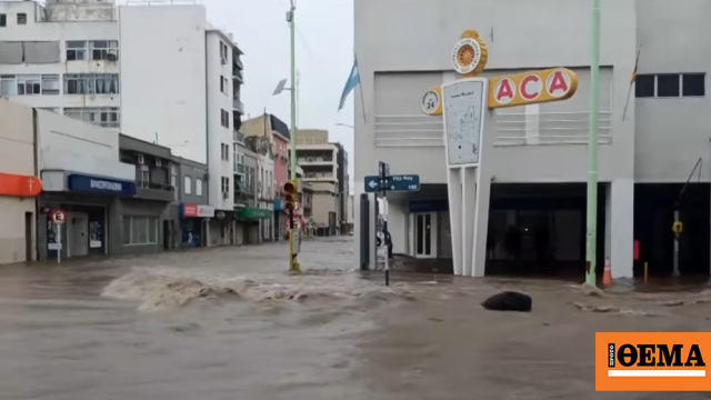 Τουλάχιστον έξι νεκροί από πλημμύρες στη Μπαΐα Μπλάνκα της Αργεντινής